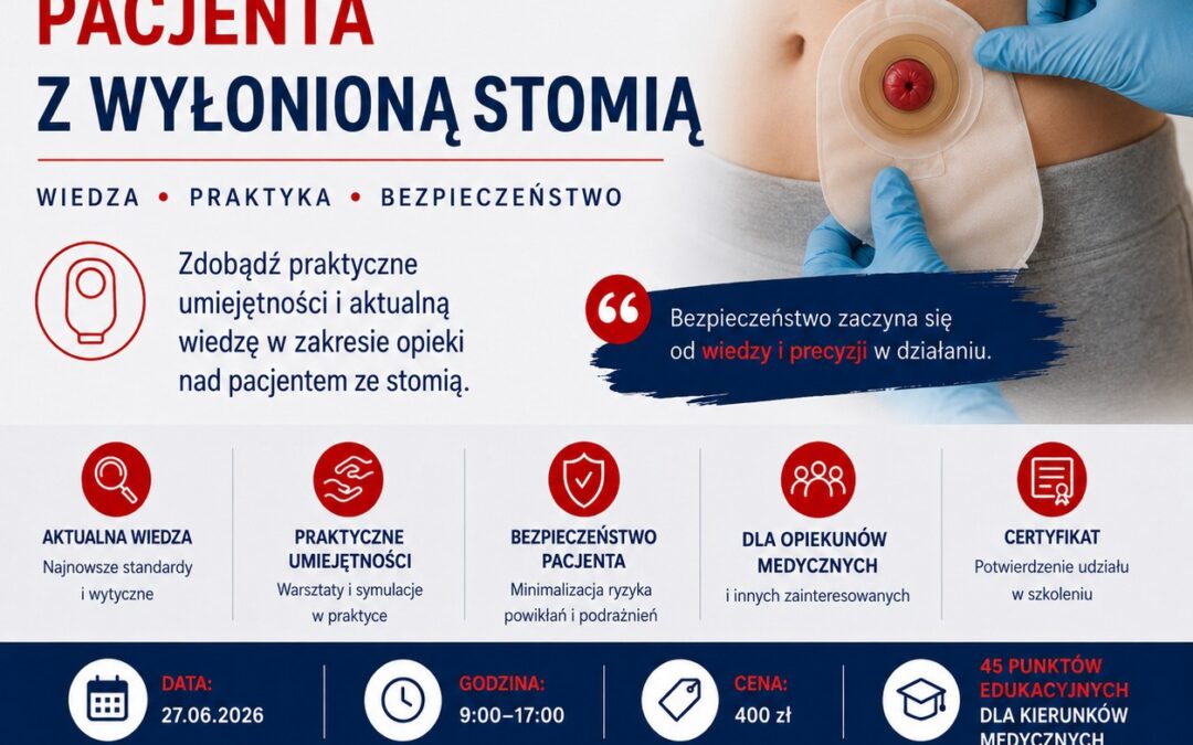 Kurs opieki nad pacjentem z wyłonioną stomią(27.06.2026)